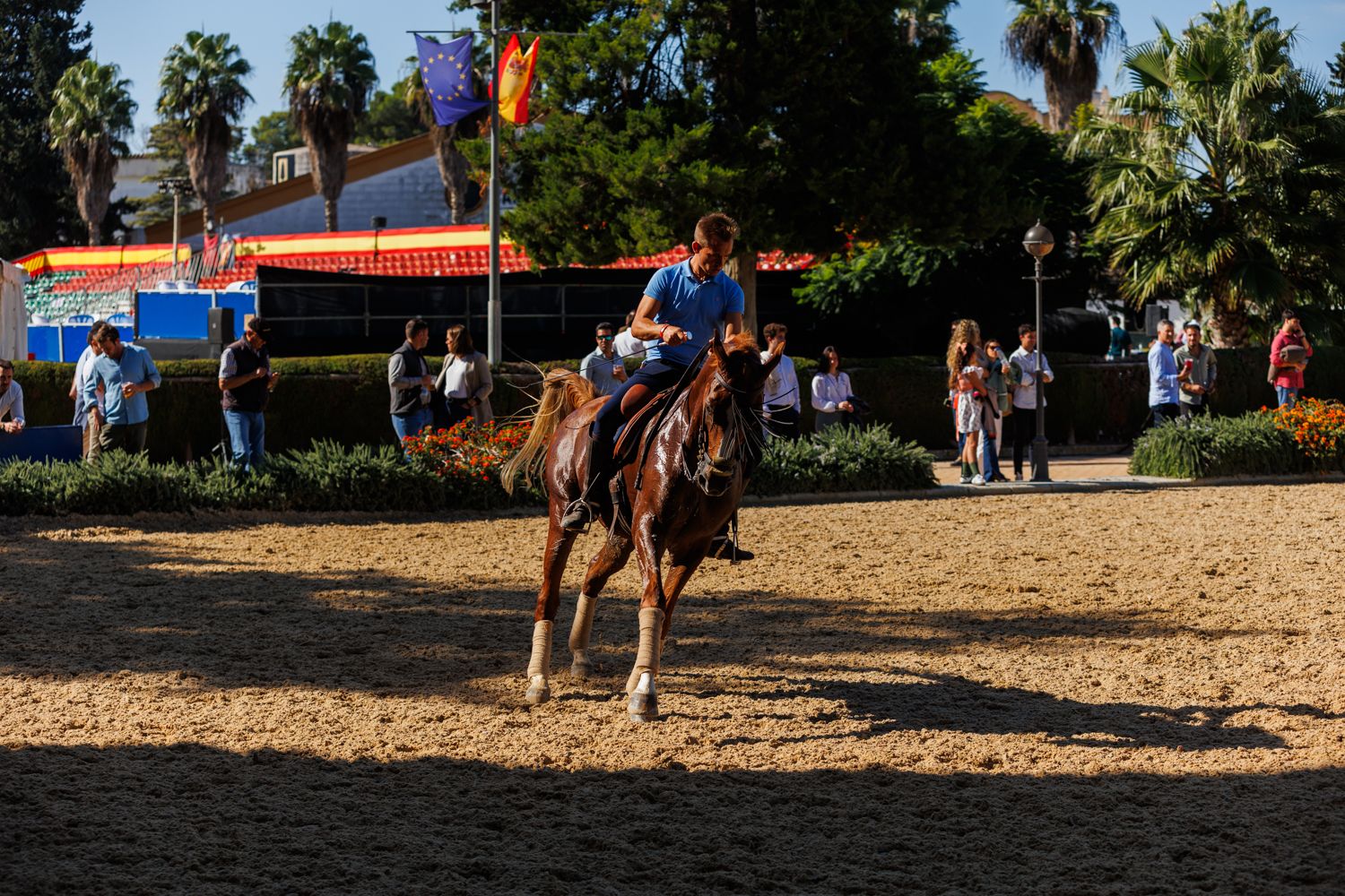 Una mañana de sábado en el concurso nacional de doma vaquera
