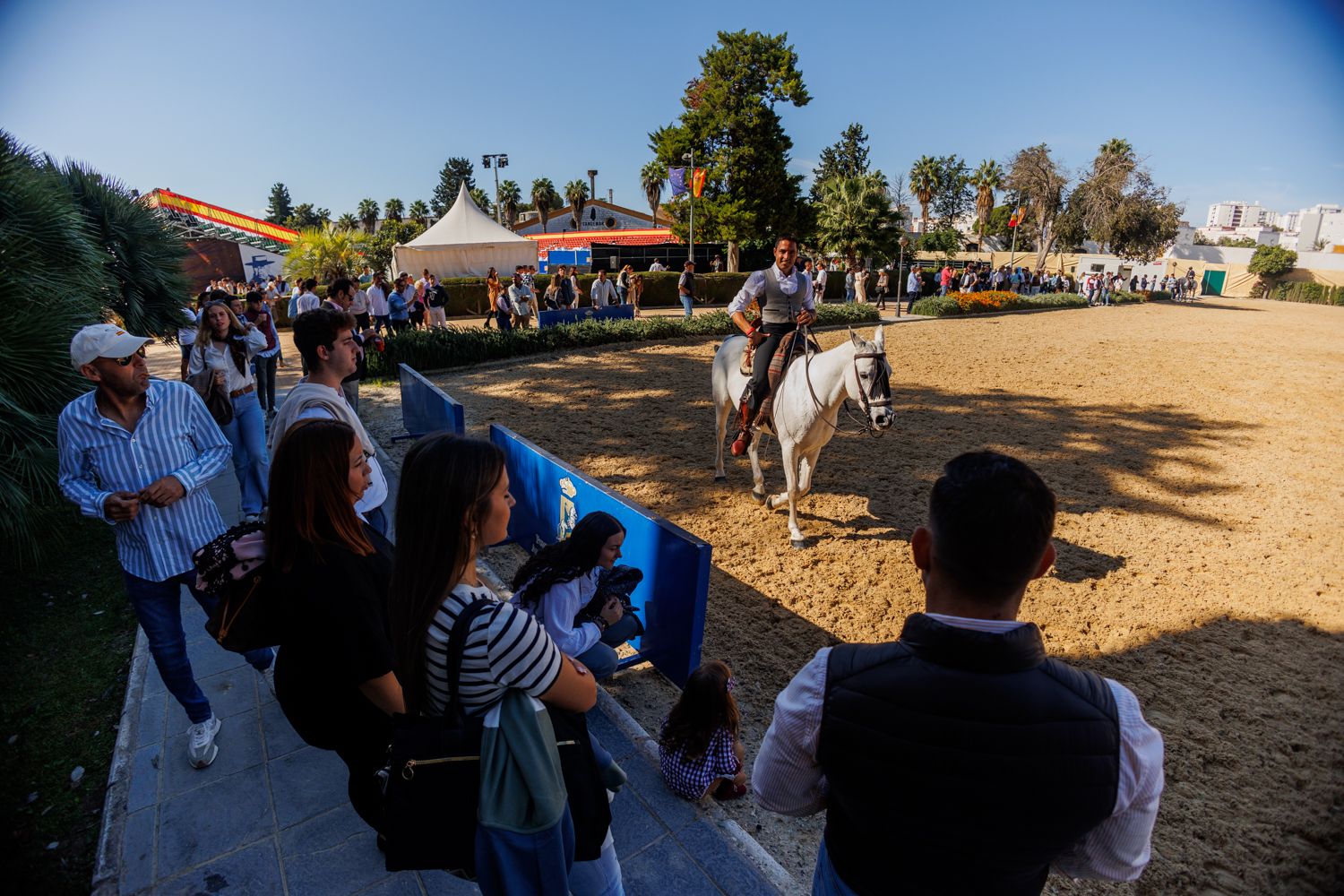 Una mañana de sábado en el concurso nacional de doma vaquera