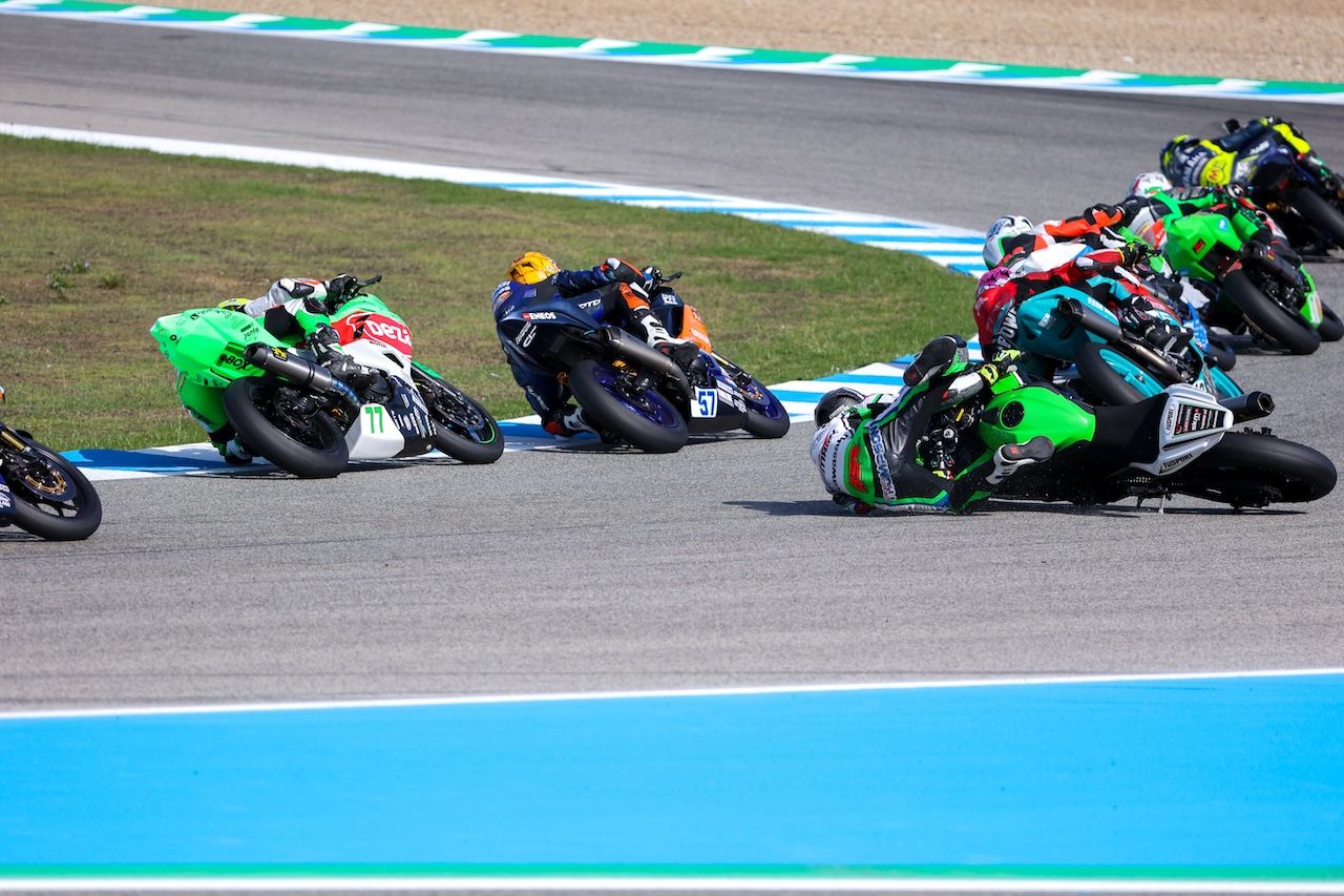 El domingo de Superbikes en Jerez. KITO DOÑA