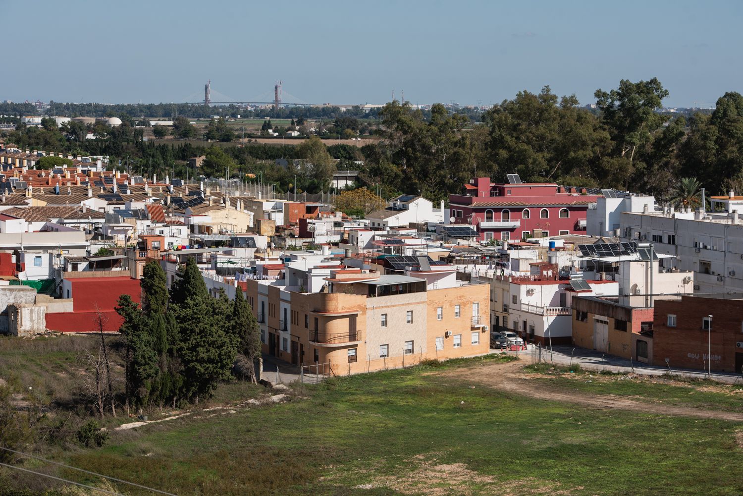 Una vista de Coria del Río, en una imagen de archivo.