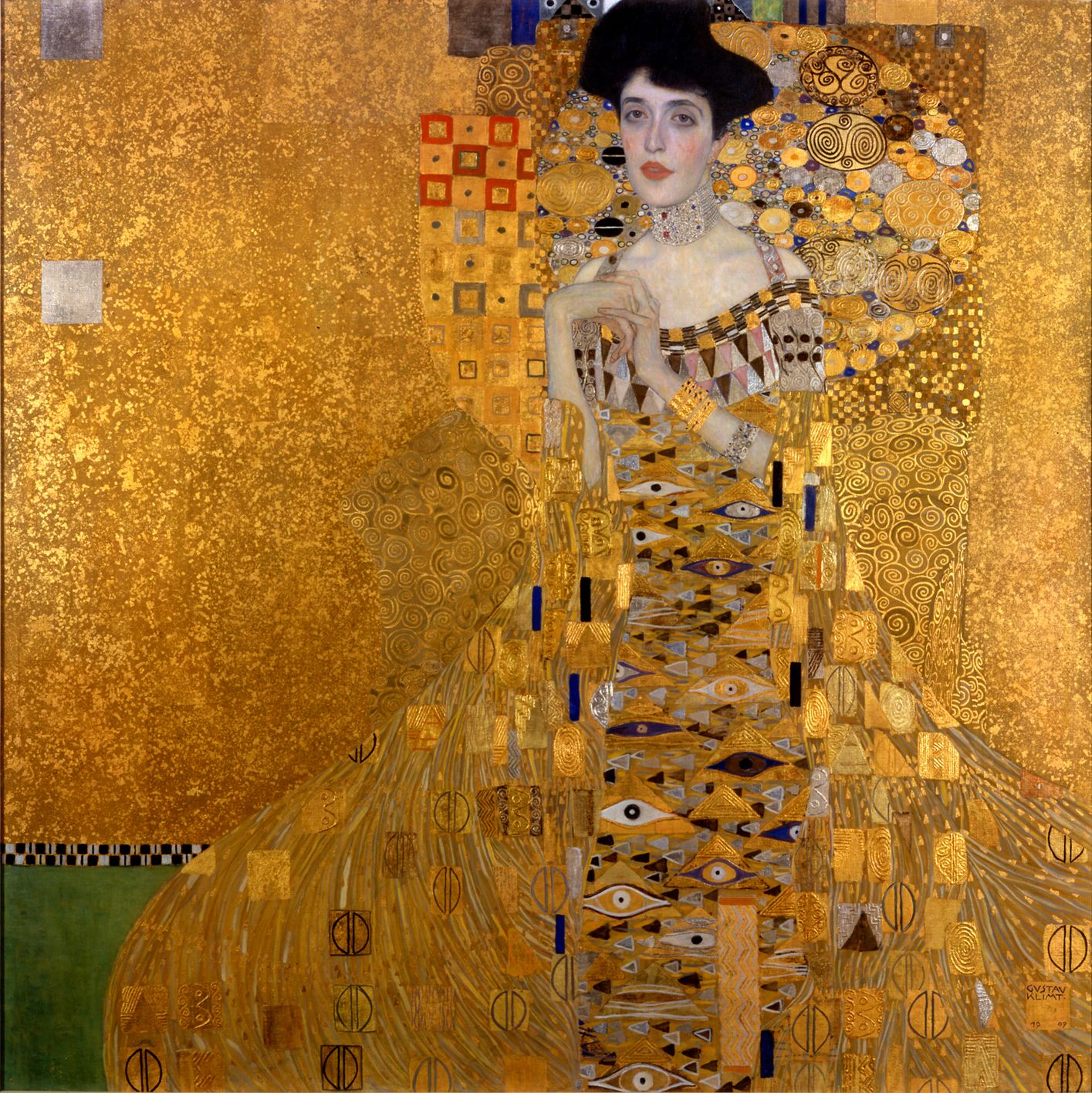 Un retrato de Gustav Klimt. Un retrato de Gustav Klimt.