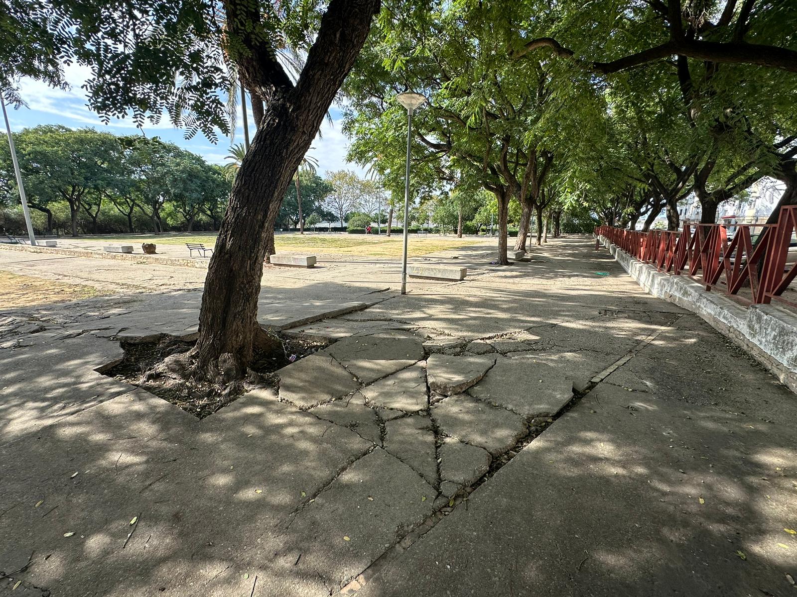 Parque Salud Pérez Leyton en una fotografía reciente.