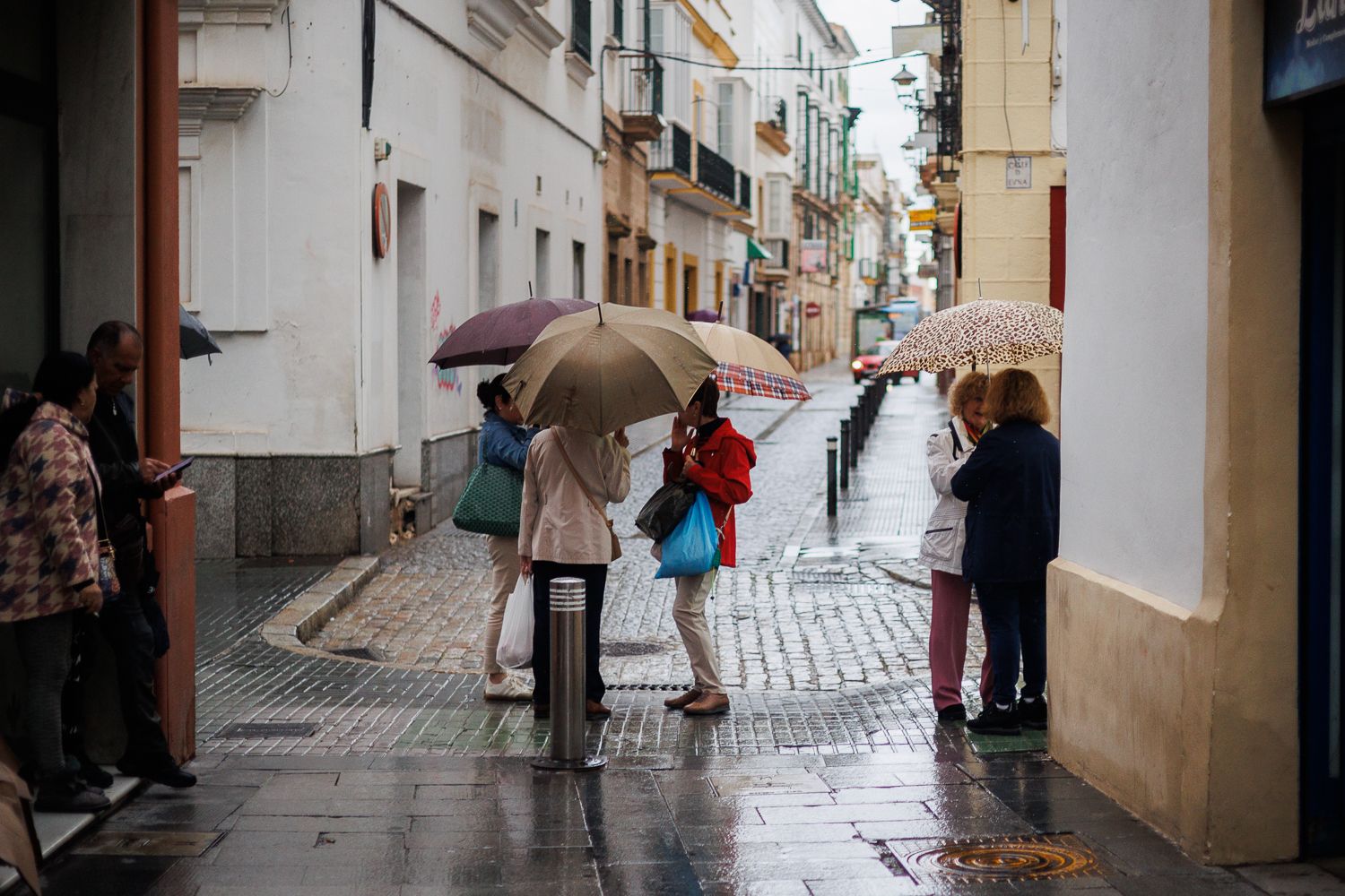Lluvia en Andalucía para un par de días antes de que llegue la Navidad.