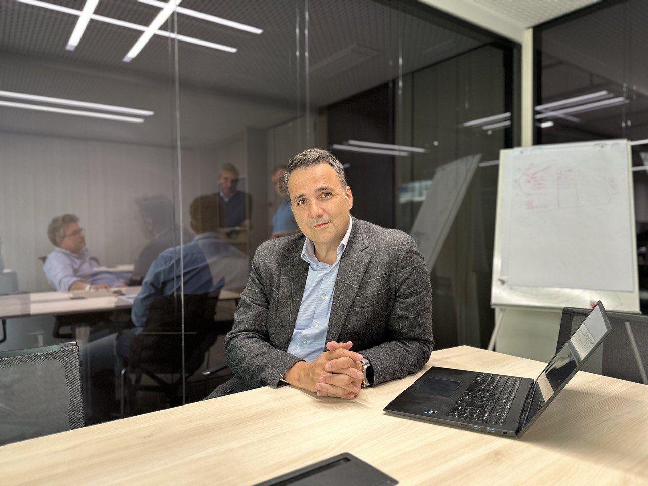 Óscar López-Blanco, CEO de Panel Sandwich Group. Óscar López-Blanco, CEO de Panel Sandwich Group.