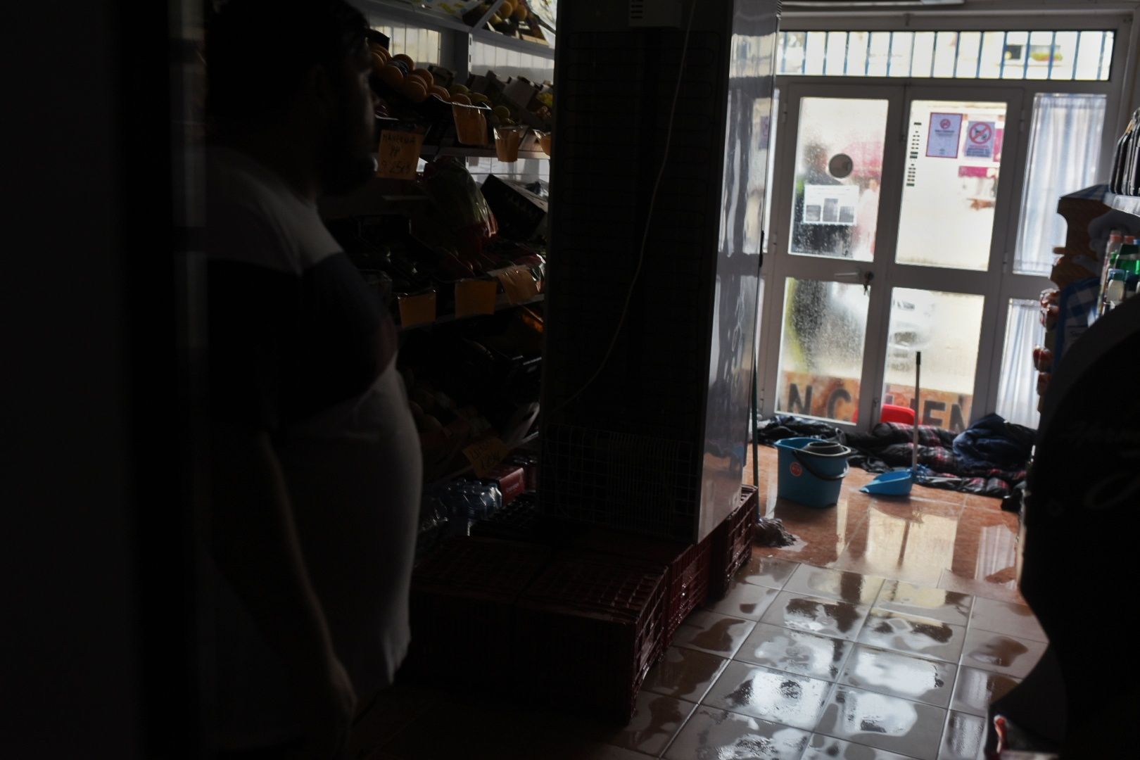 Los barrios de Jerez sufren inundaciones tras más de 50 litros por metro cuadrado en dos horas.