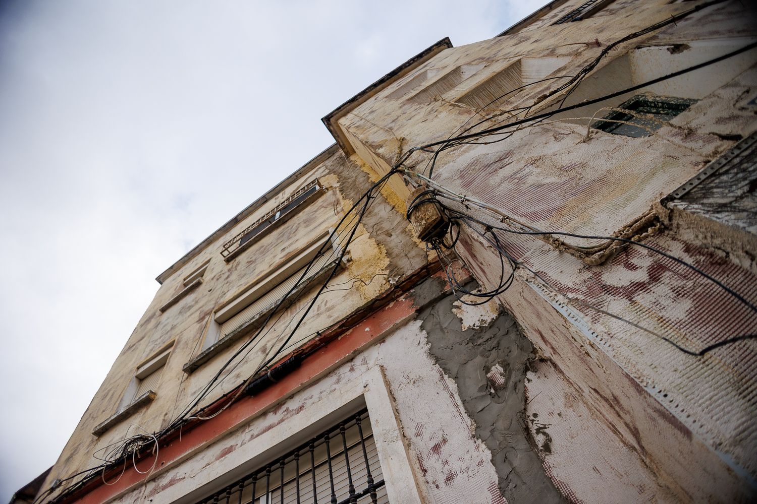 Bloques del barrio de La Asunción, tras las obras de rehabilitación.