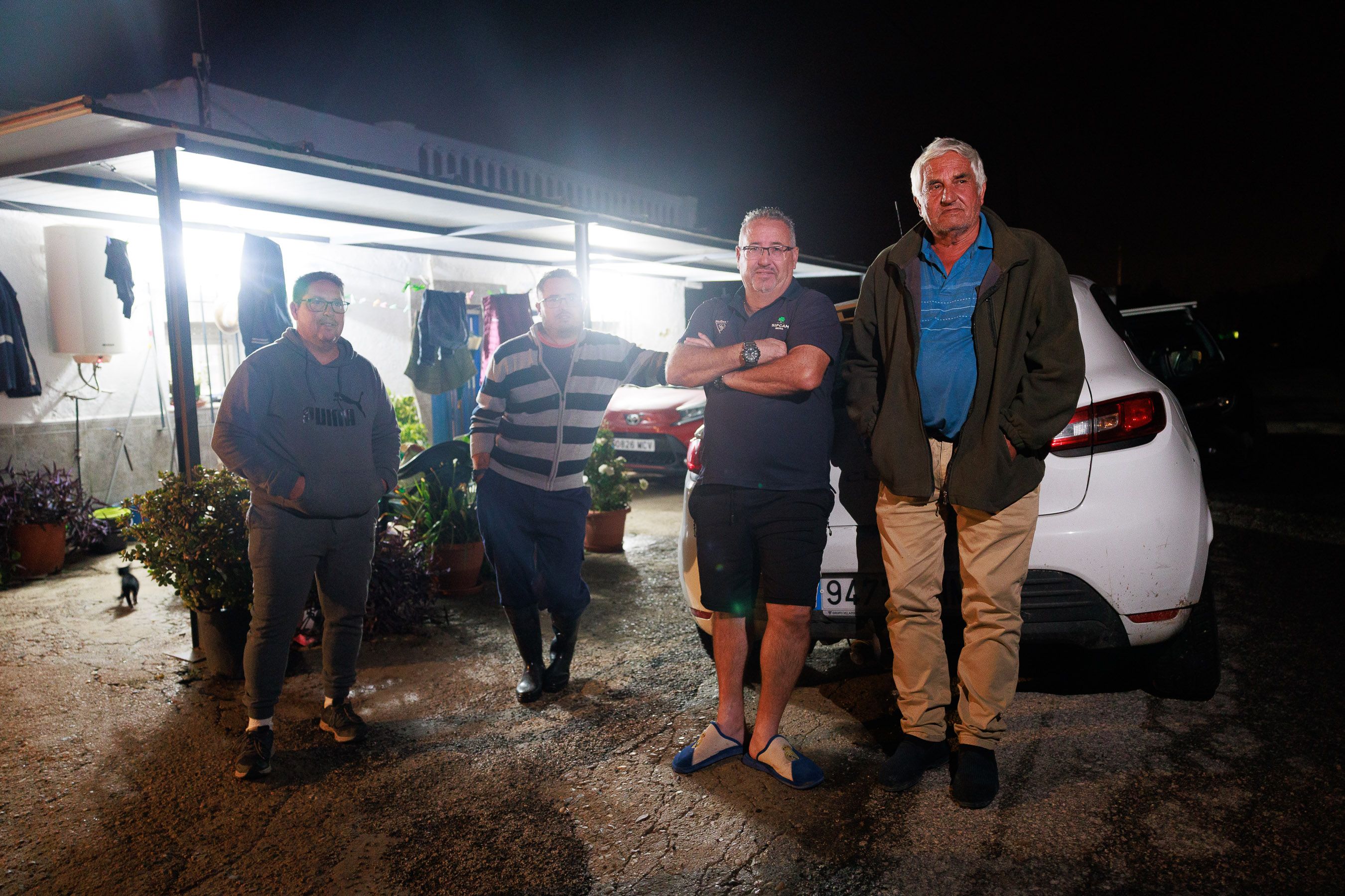 Desalojo por la posibilidad de la crecida del Guadalete.