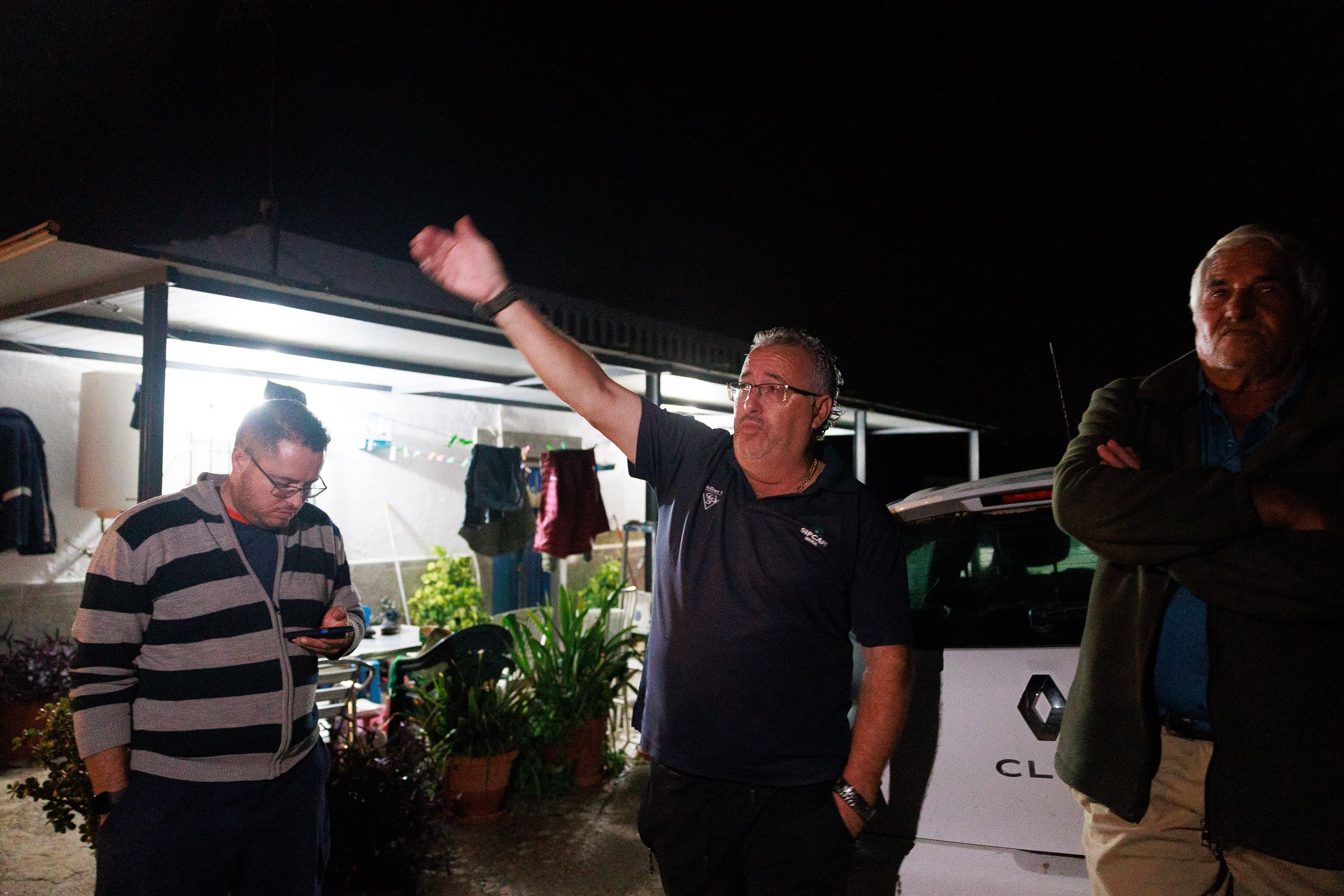 Desalojo por la posibilidad de la crecida del Guadalete.