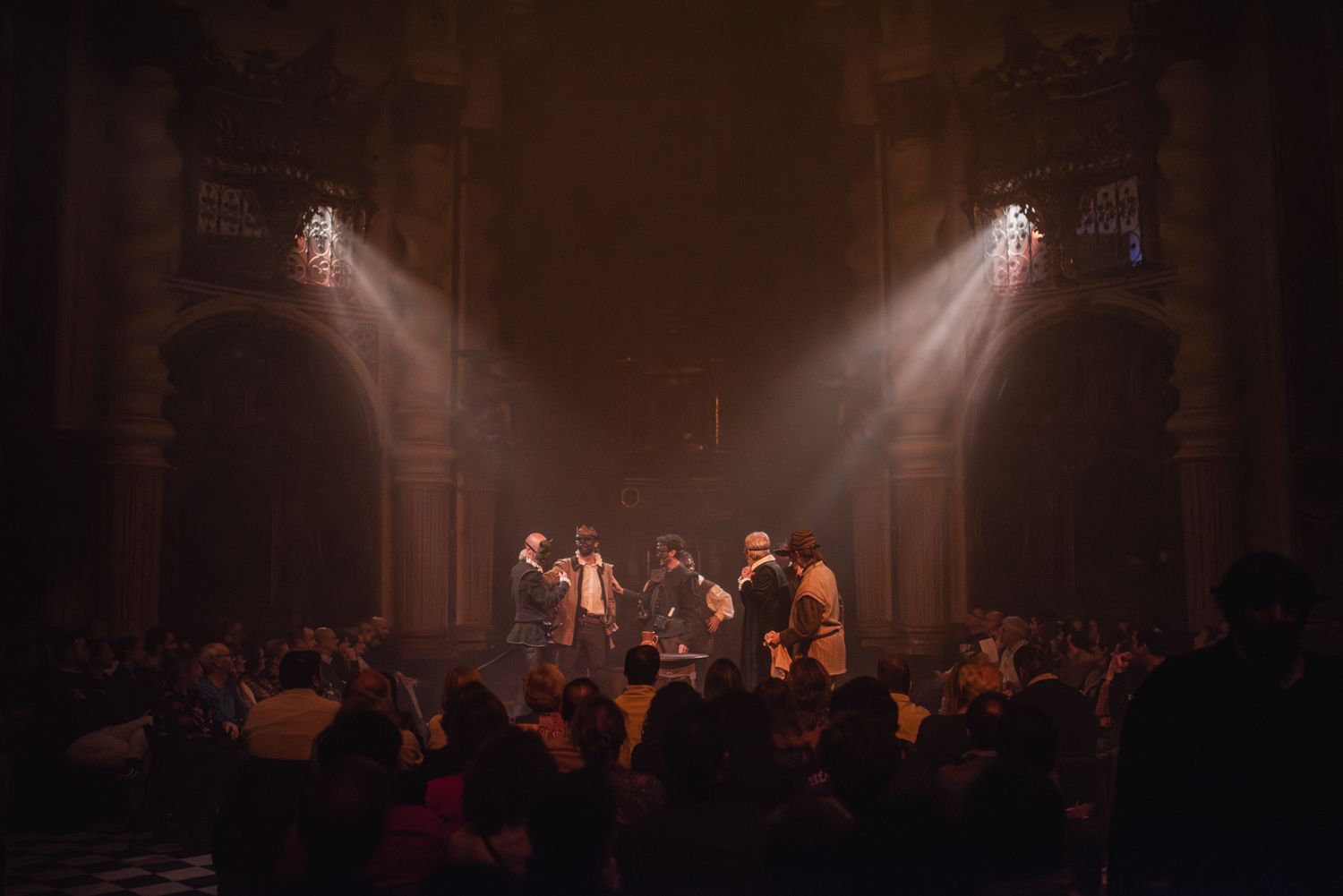 Don Juan Tenorio en San Luis de los Franceses, representada por la Compañía de Teatro Clásico de Sevilla.