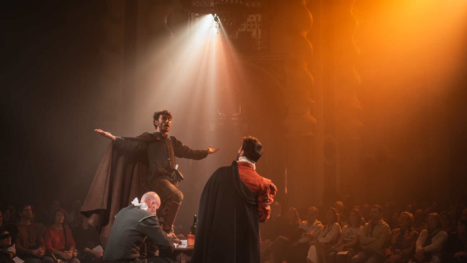 Don Juan Tenorio en San Luis de los Franceses, representada por la Compañía de Teatro Clásico de Sevilla.