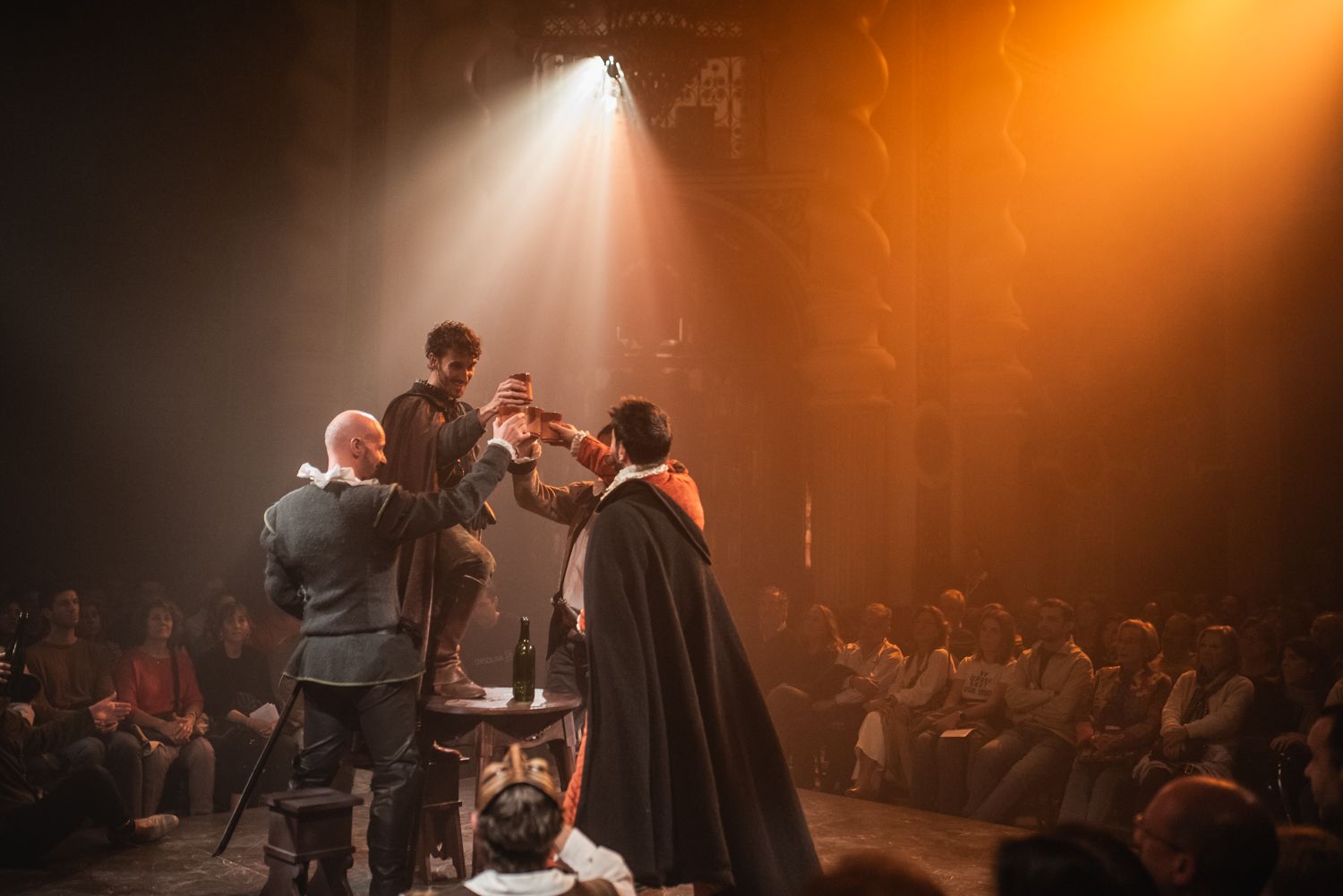 Don Juan Tenorio en San Luis de los Franceses, representada por la Compañía de Teatro Clásico de Sevilla.