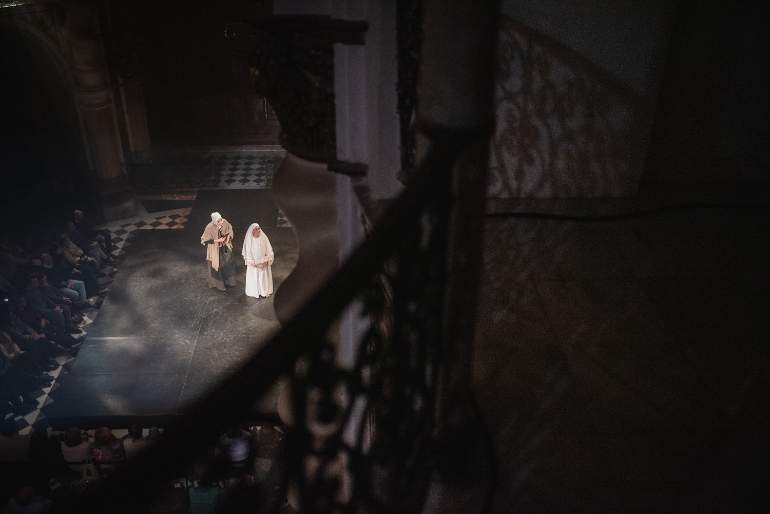 Don Juan Tenorio en San Luis de los Franceses, representada por la Compañía de Teatro Clásico de Sevilla.