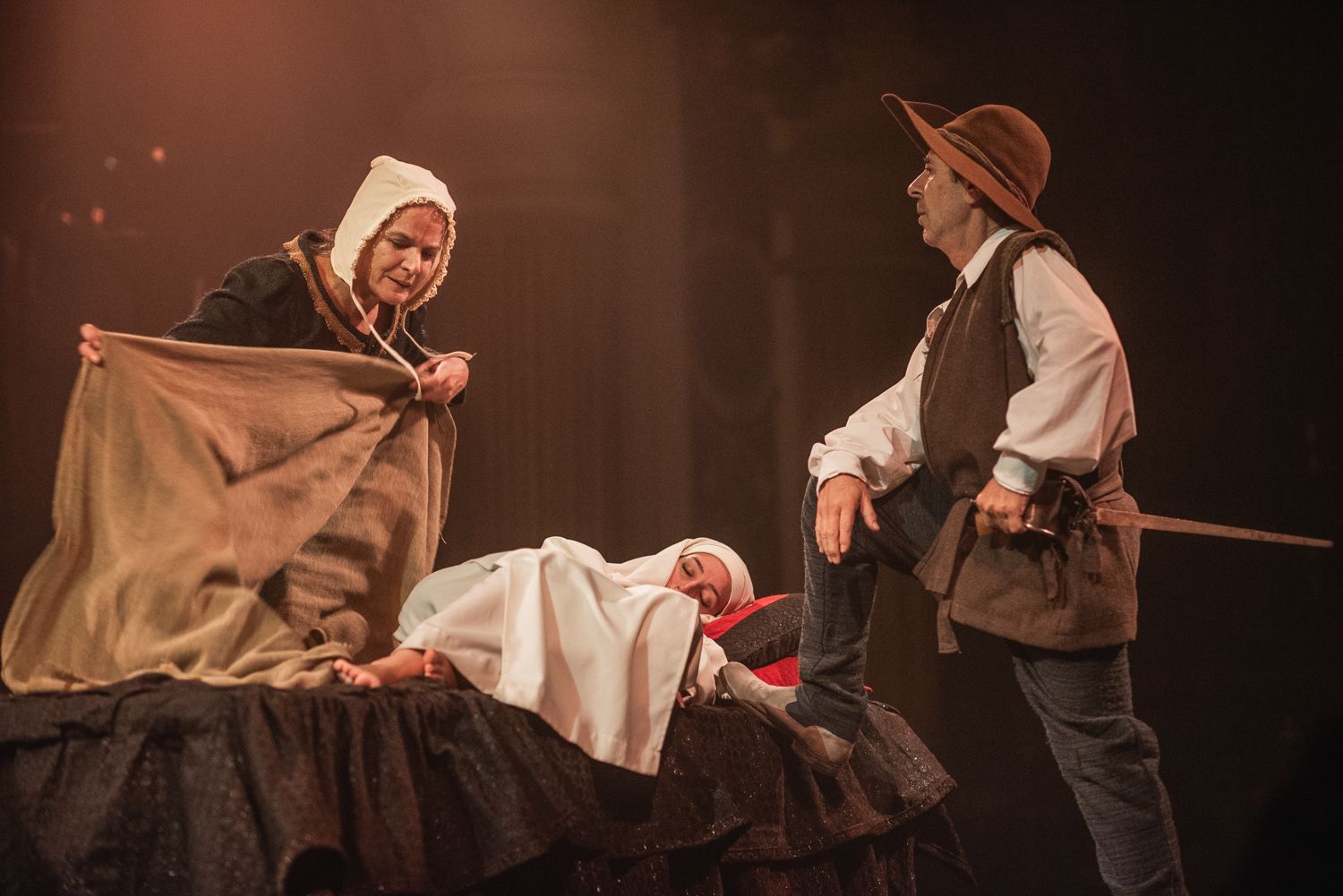 Don Juan Tenorio en San Luis de los Franceses, representada por la Compañía de Teatro Clásico de Sevilla.