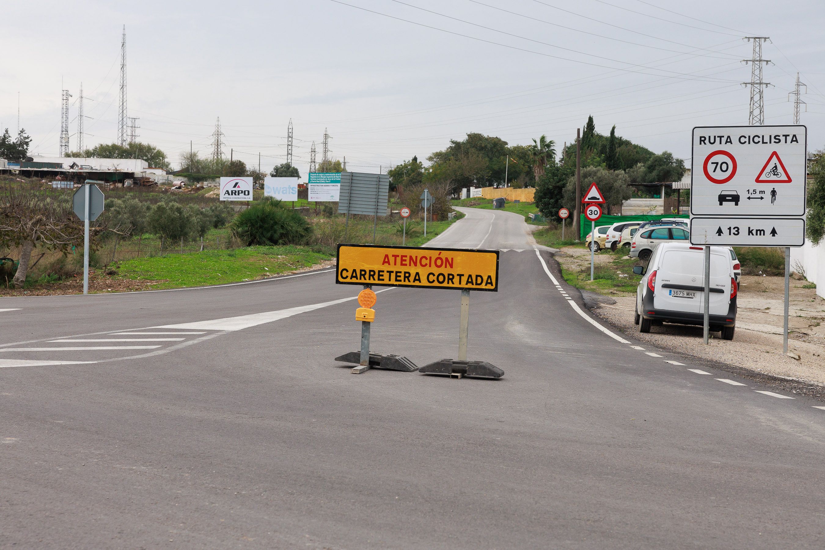 Desalojo de los vecinos por el desborde del Guadalete