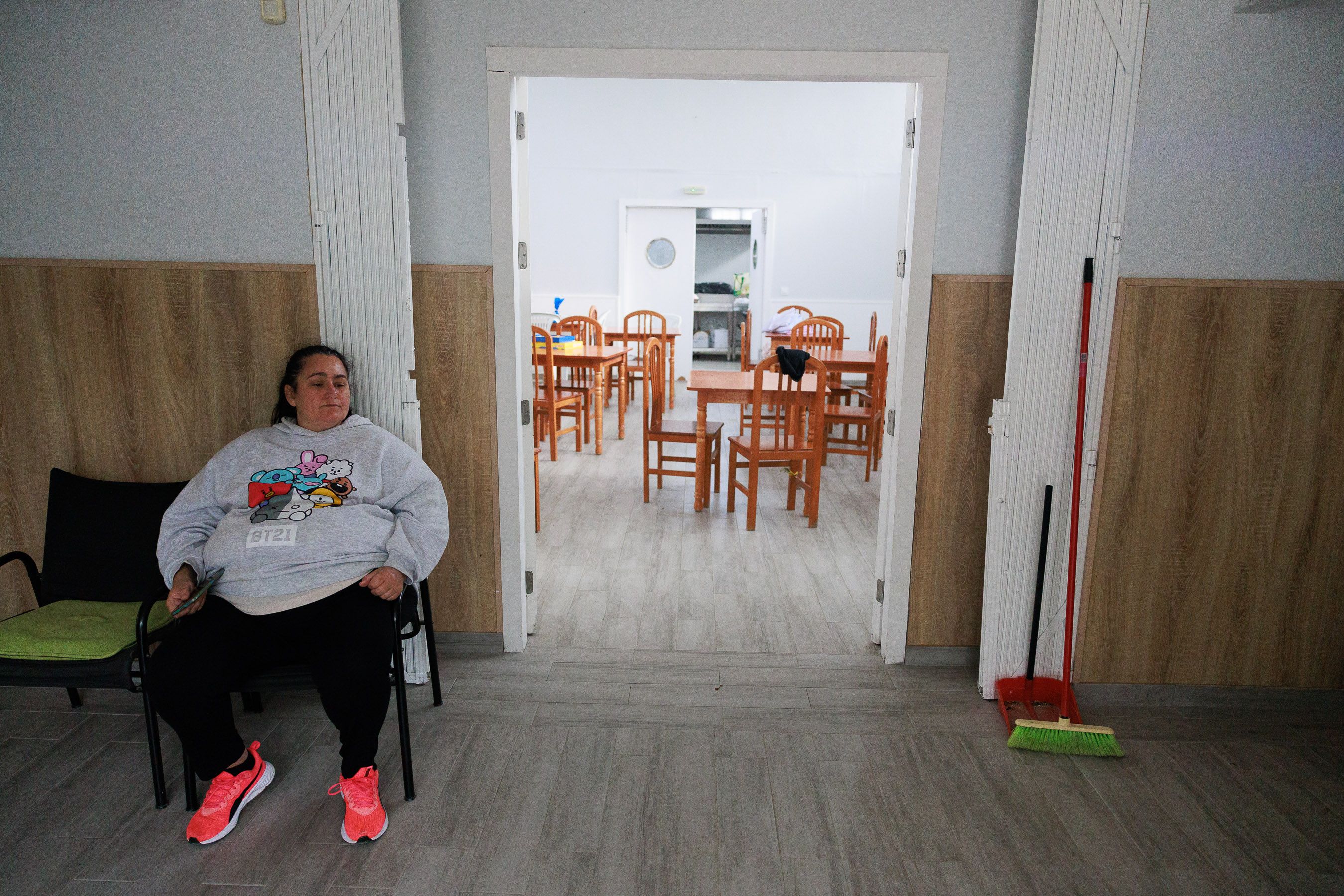 Desalojo de los vecinos por el desborde del Guadalete