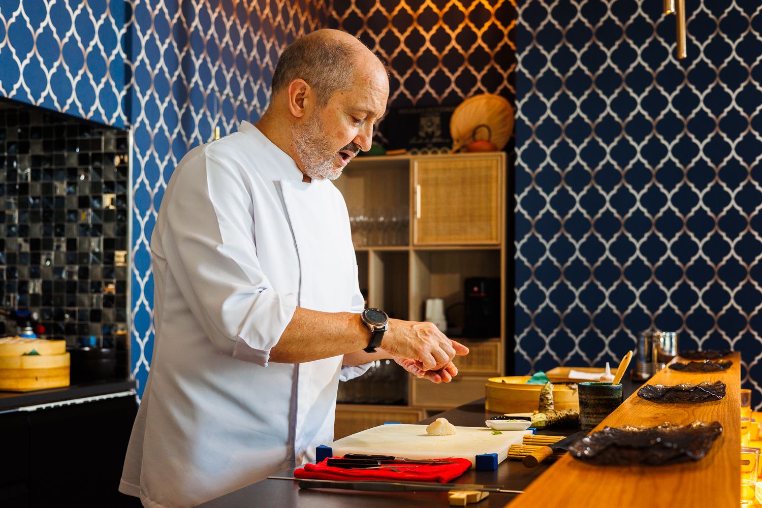 Los secretos de la barra omakase Daiba.