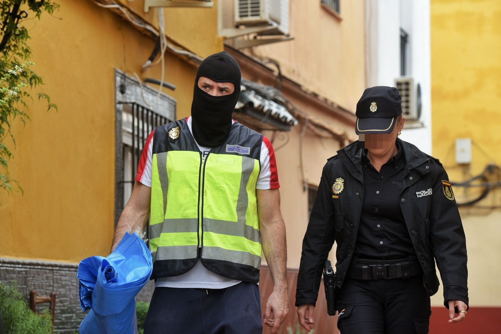 La operación contra la droga en La Bachillera, en la zona Norte de Sevilla.