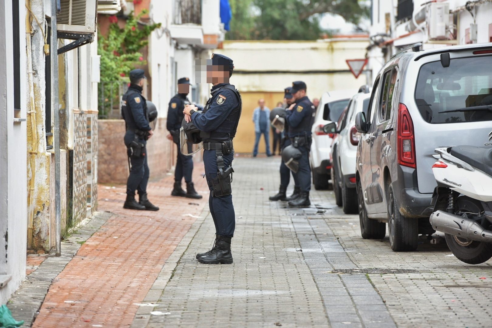 La operación contra la droga en La Bachillera, en la zona Norte de Sevilla.