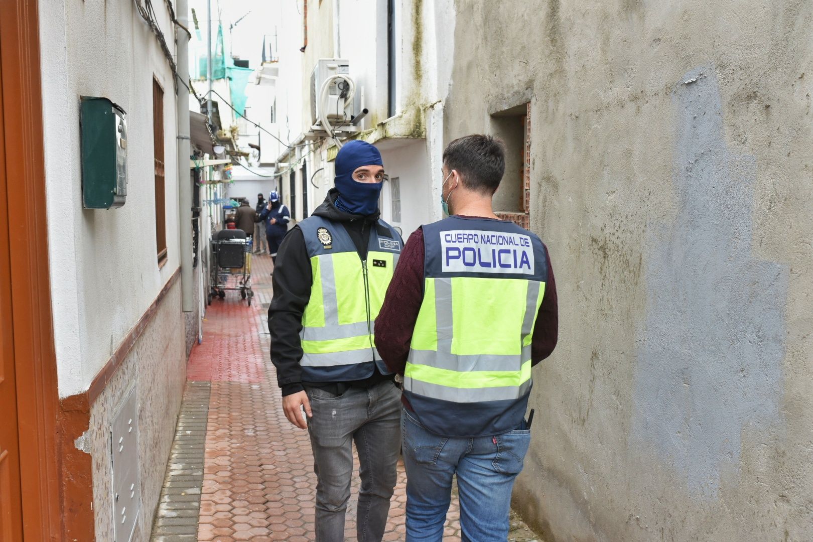 La operación contra la droga en La Bachillera, en la zona Norte de Sevilla.