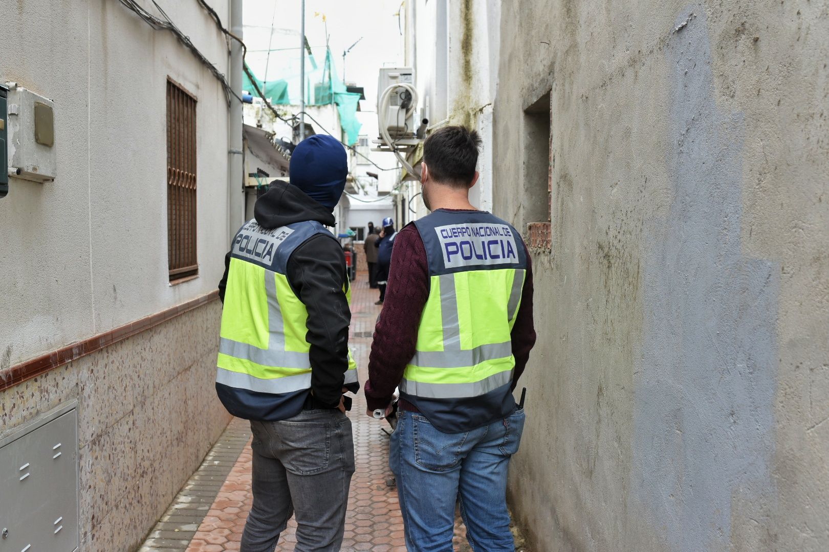 La operación contra la droga en La Bachillera, en la zona Norte de Sevilla.