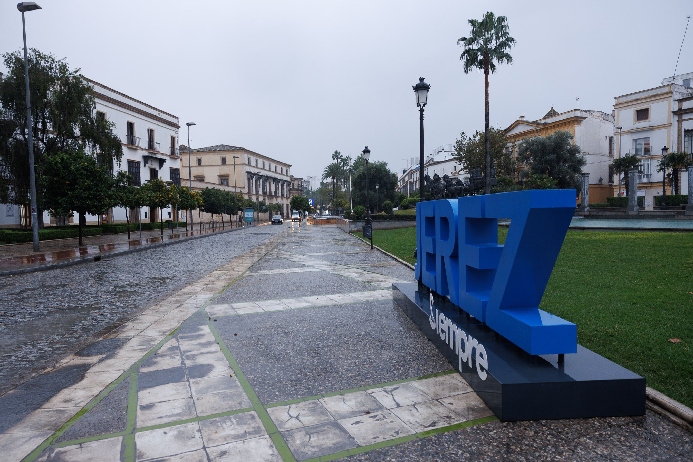 Una imagen de la plaza del Mamelón.