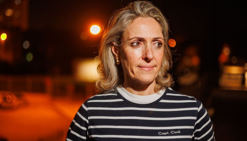 Primer plano de Victoria Valimaña, matrona.