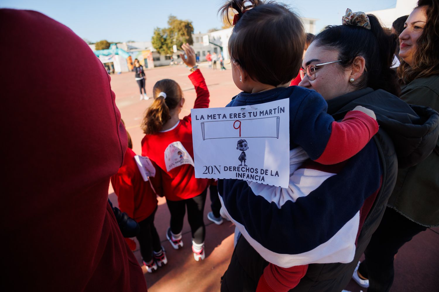 Las imágenes de la carrera solidaria por Martín, el X Men de Jerez