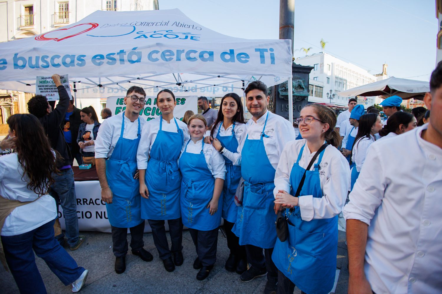 Una protesta dulce del IES Lola Flores