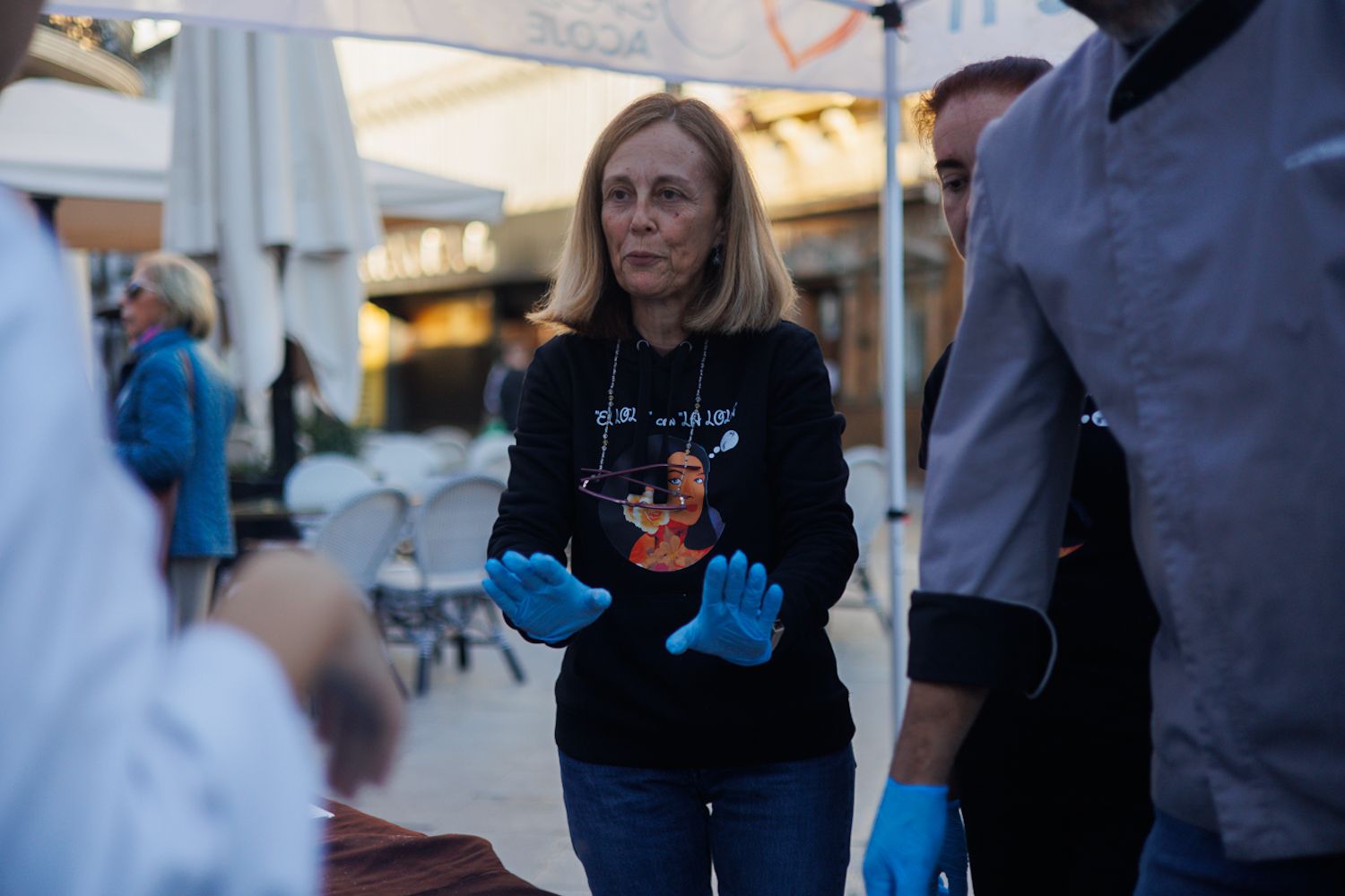 Una protesta dulce del IES Lola Flores