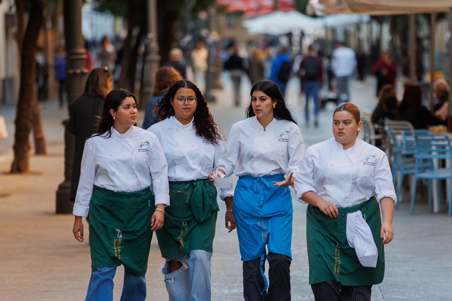 Una protesta dulce del IES Lola Flores