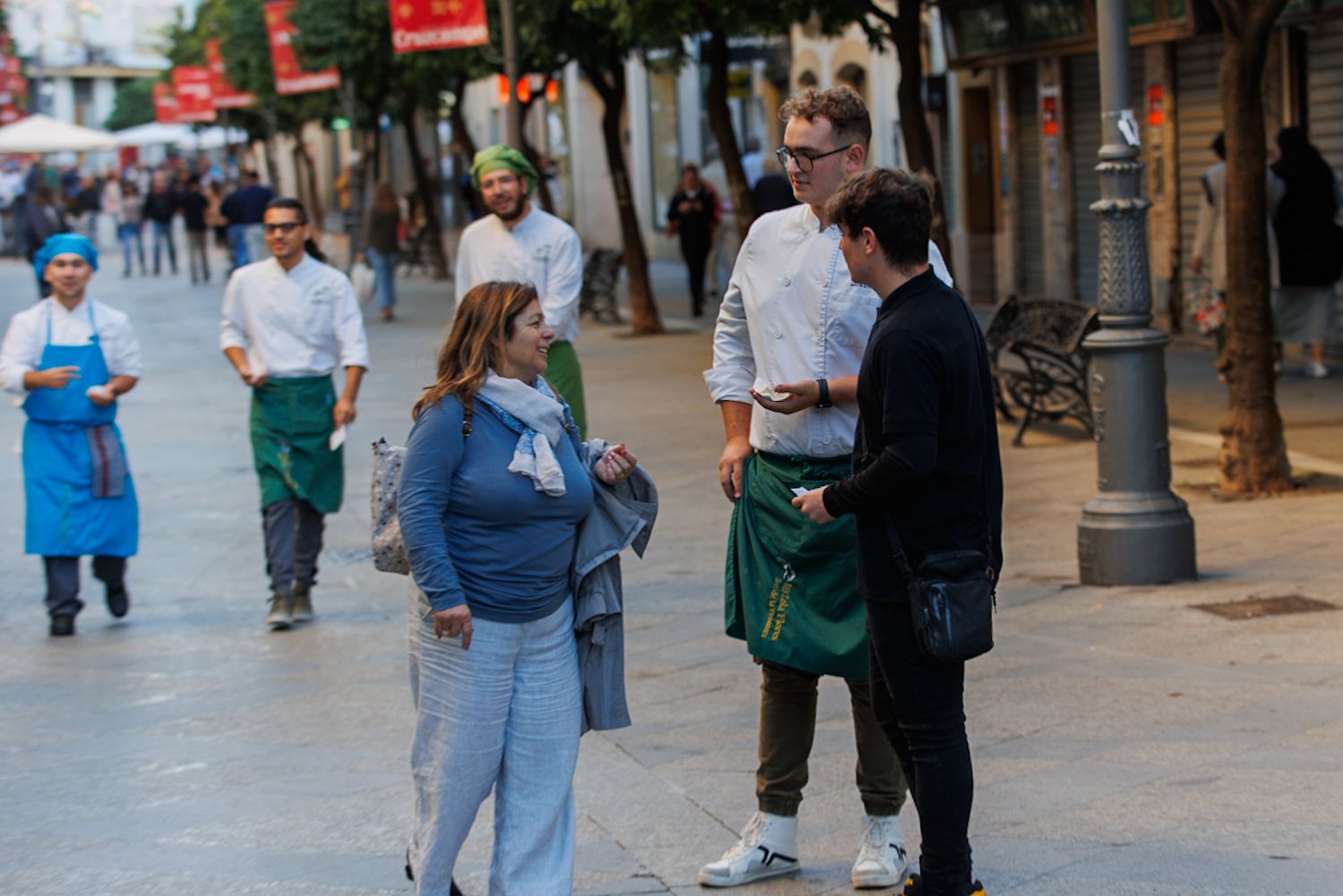 Una protesta dulce del IES Lola Flores
