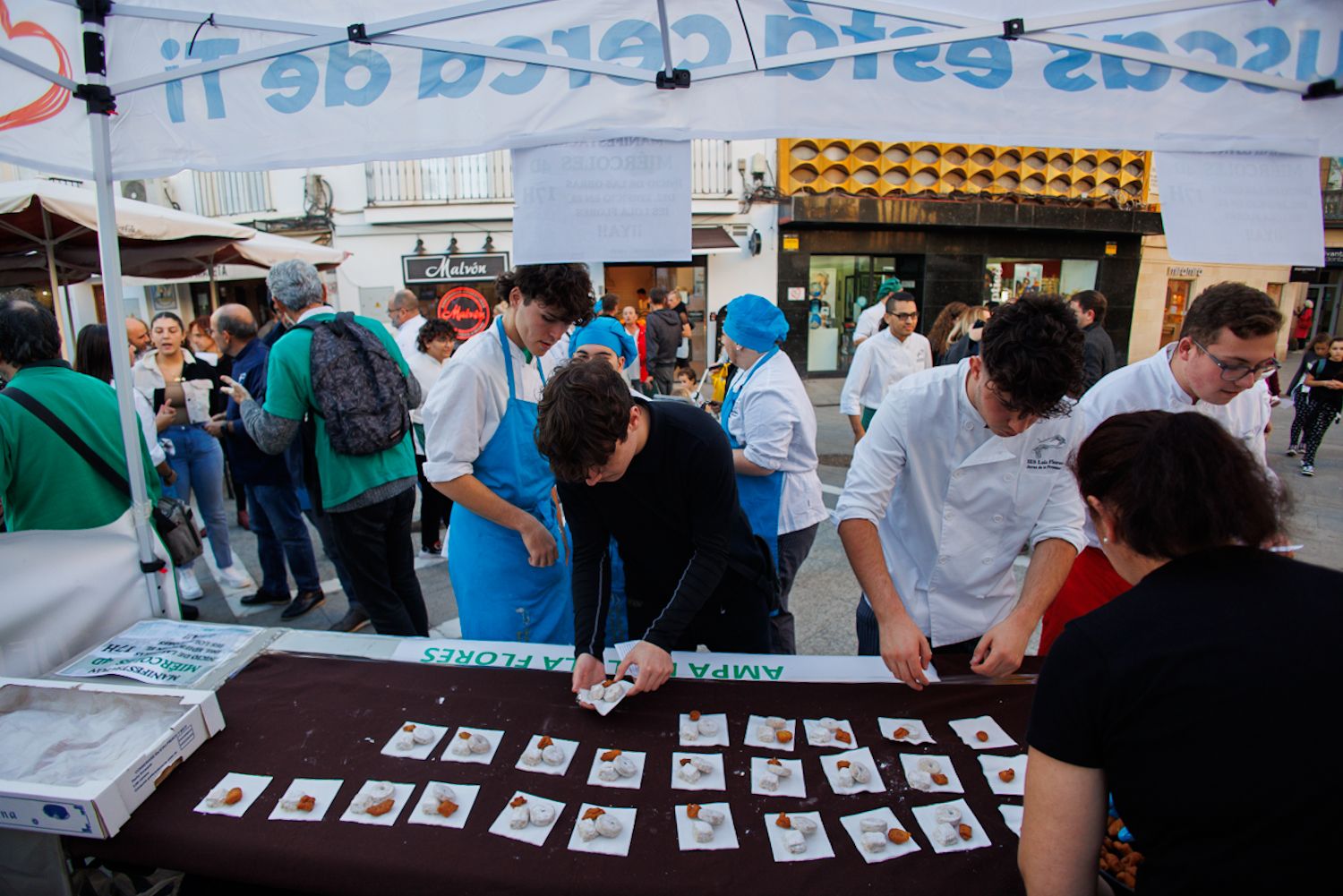 Una protesta dulce del IES Lola Flores