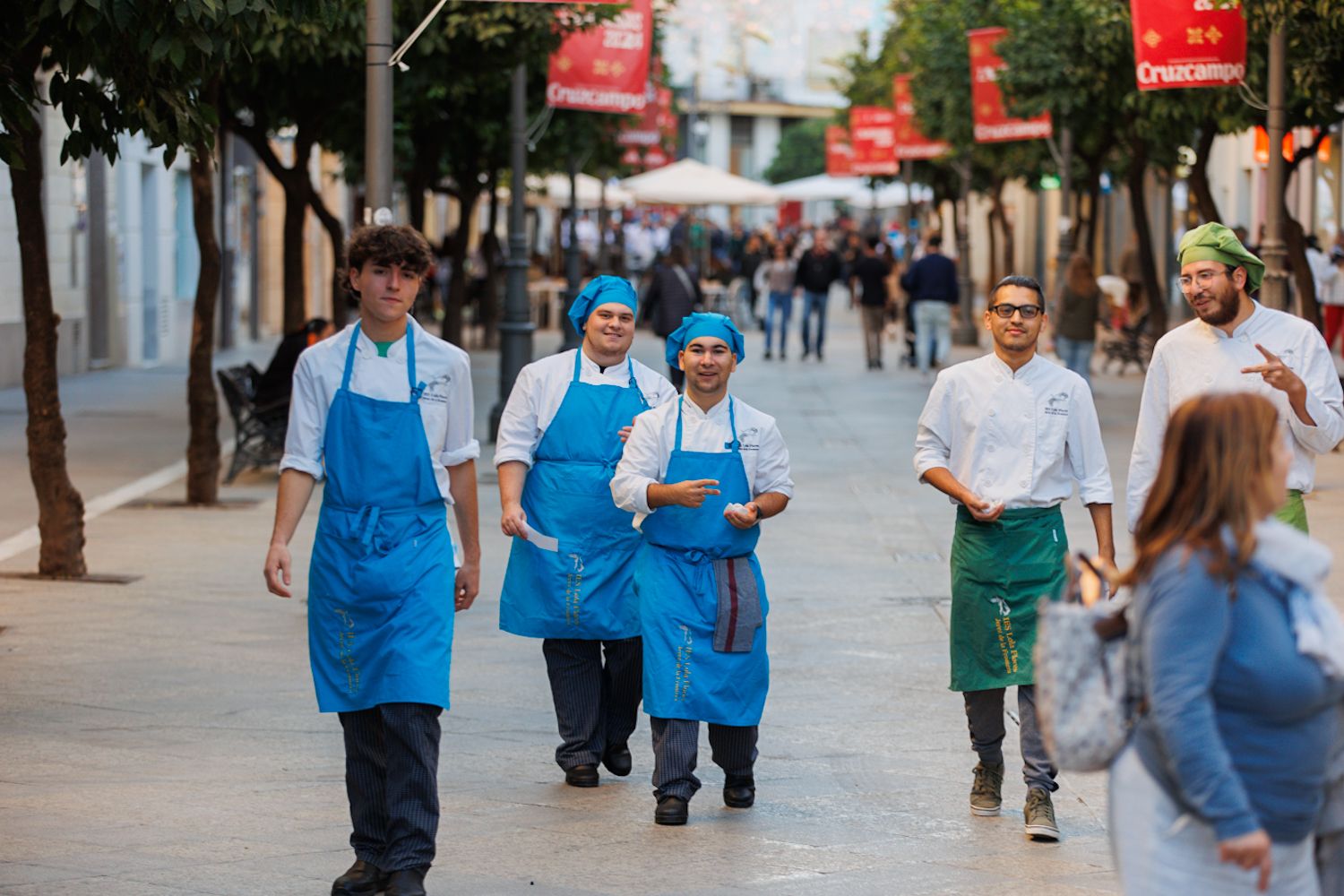 Una protesta dulce del IES Lola Flores