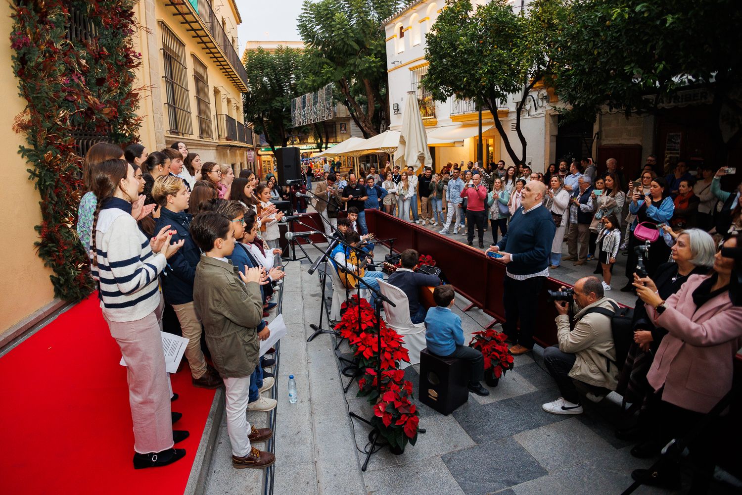 Inauguración del Belén Municipal en el Ayuntamiento de Jerez