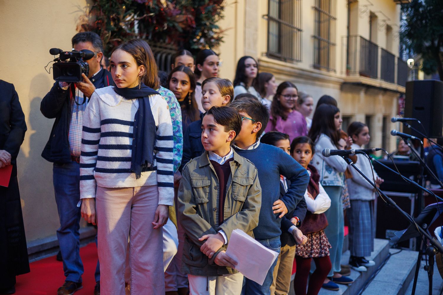 Inauguración del Belén Municipal en el Ayuntamiento de Jerez
