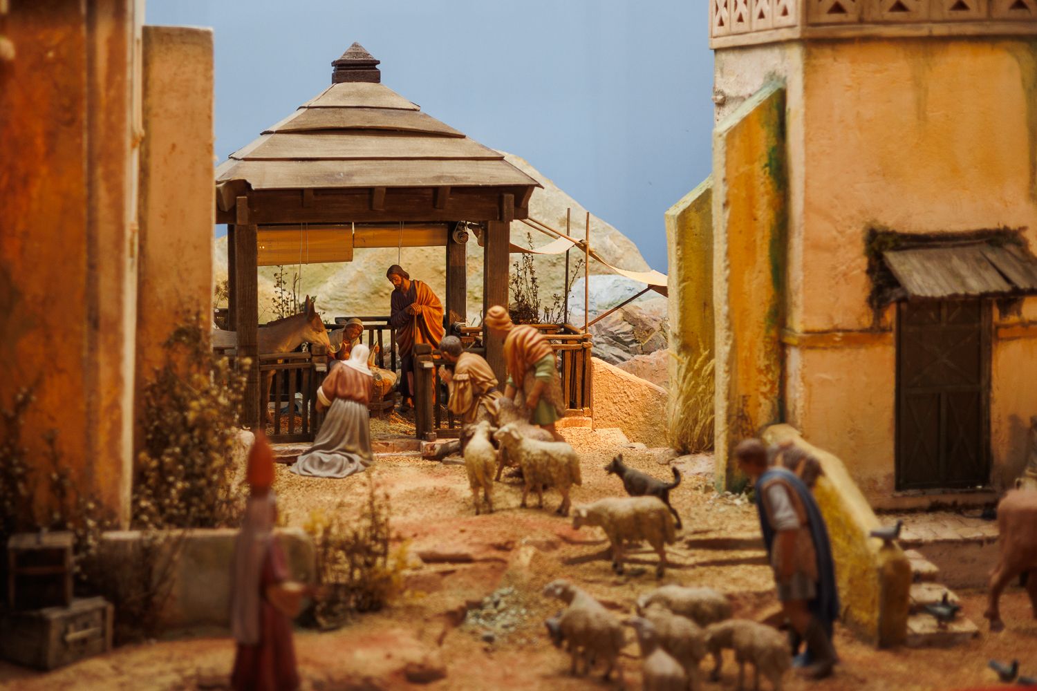 Inauguración del Belén Municipal en el Ayuntamiento de Jerez
