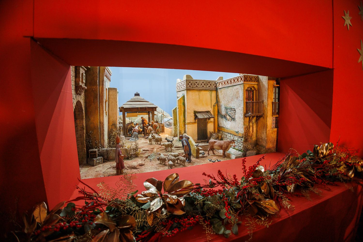 Inauguración del Belén Municipal en el Ayuntamiento de Jerez