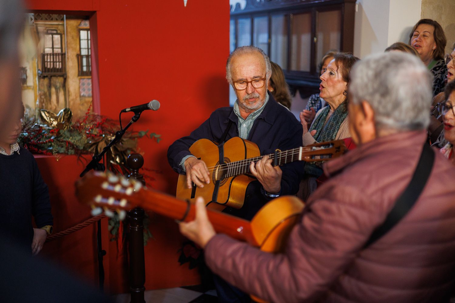 Inauguración del Belén Municipal en el Ayuntamiento de Jerez