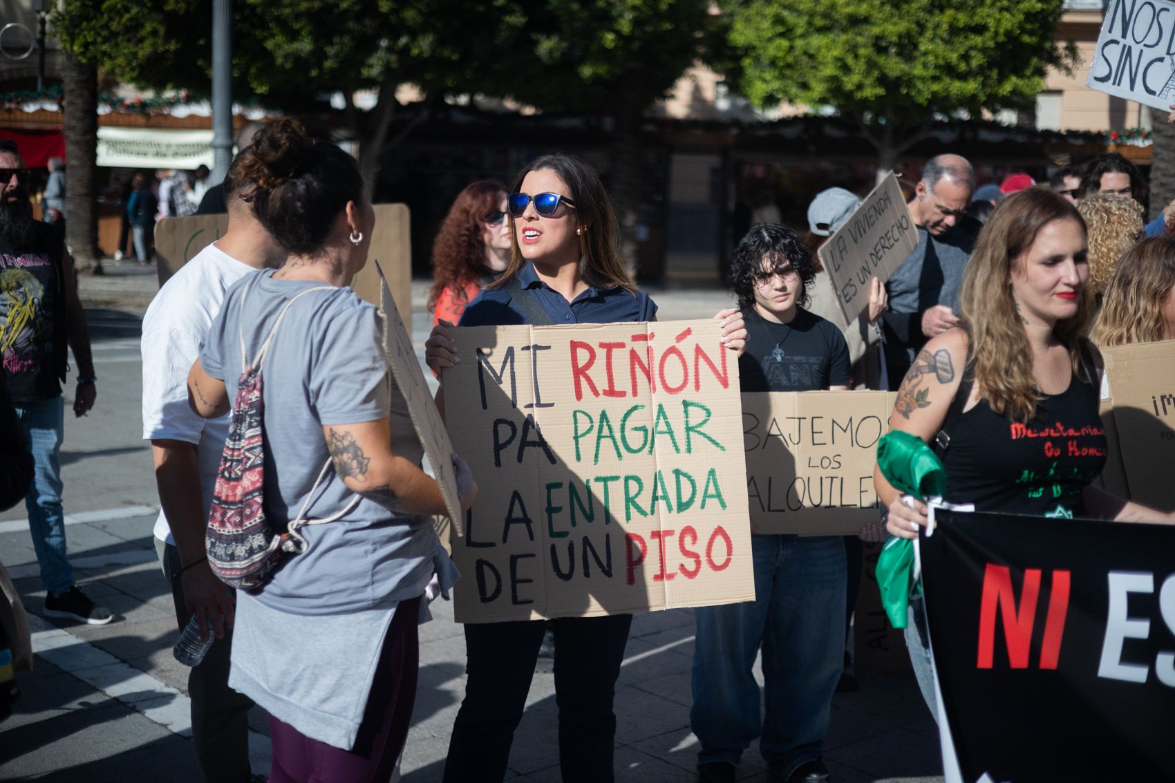  Multitudinaria manifestación por el derecho a una vivienda digna en Jerez
