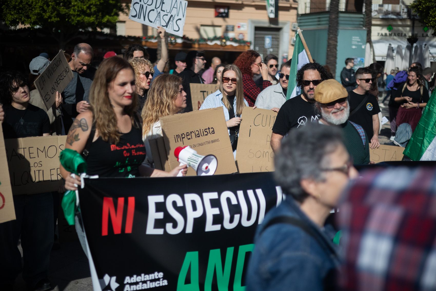  Multitudinaria manifestación por el derecho a una vivienda digna en Jerez