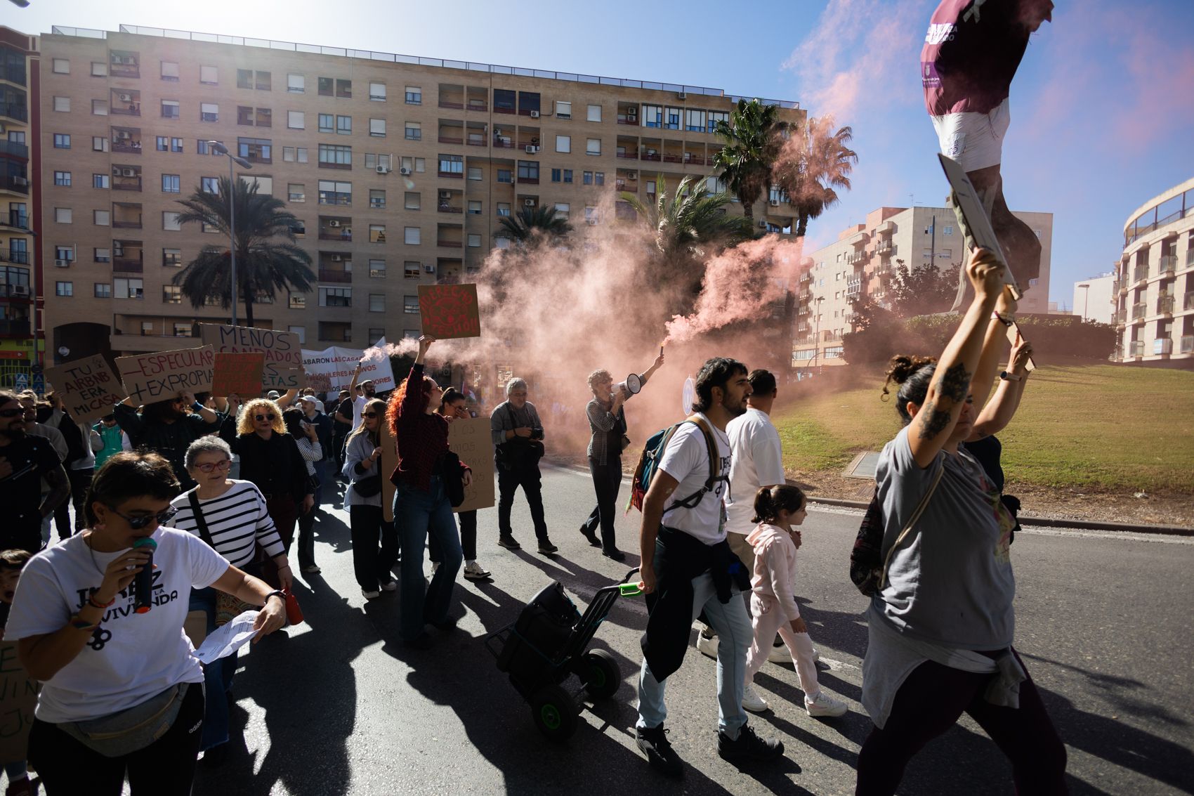  Multitudinaria manifestación por el derecho a una vivienda digna en Jerez