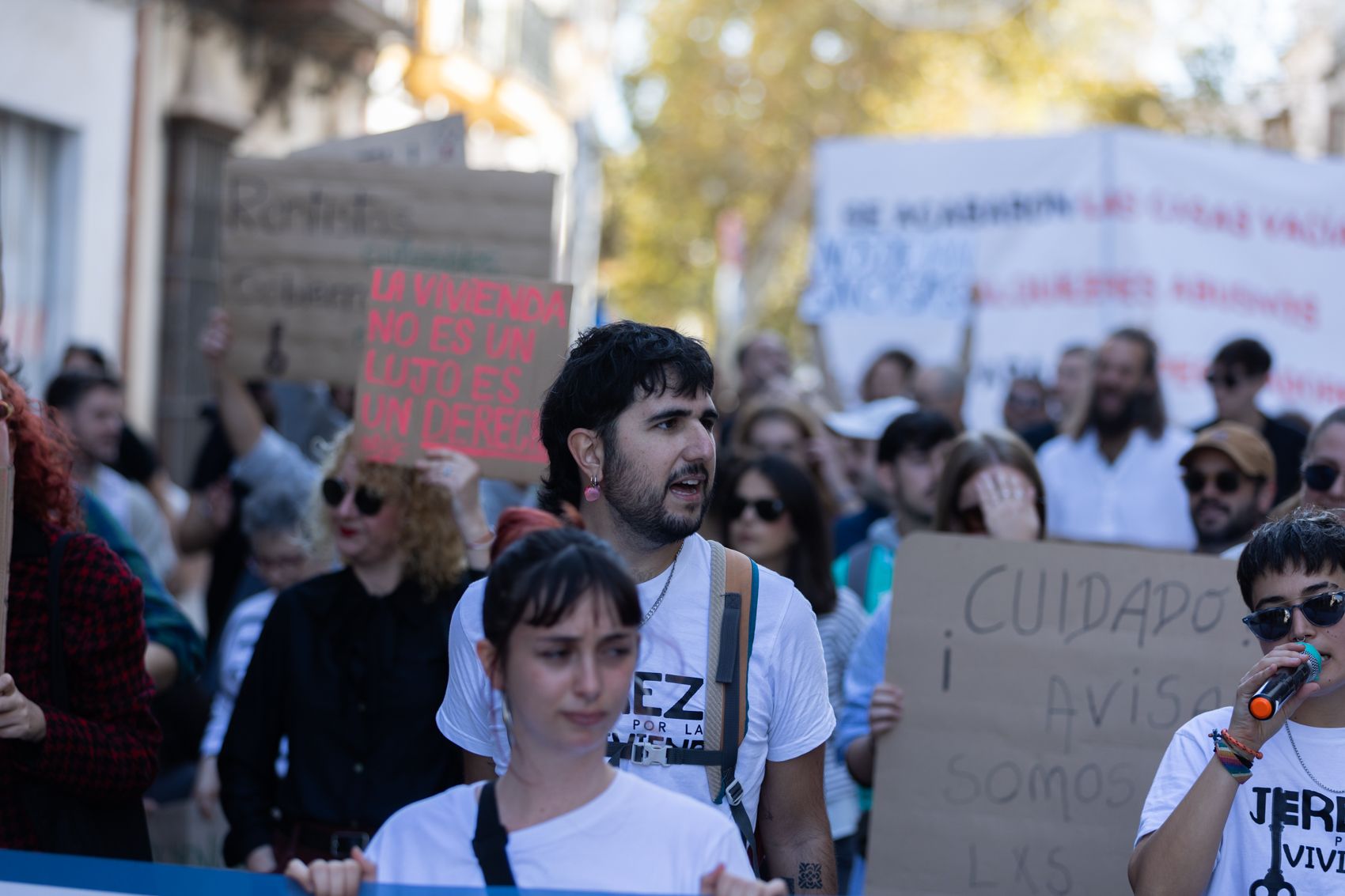  Multitudinaria manifestación por el derecho a una vivienda digna en Jerez