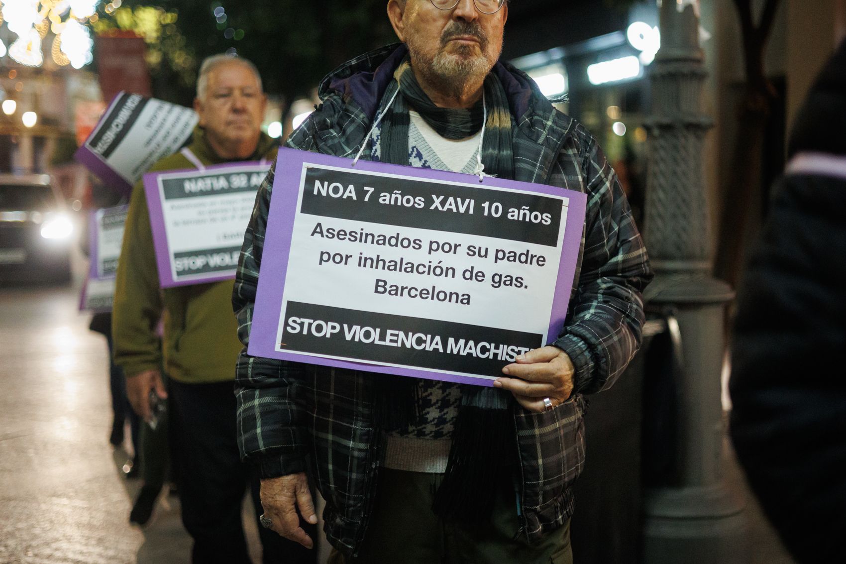 Vigilia por las mujeres asesinadas en 2024