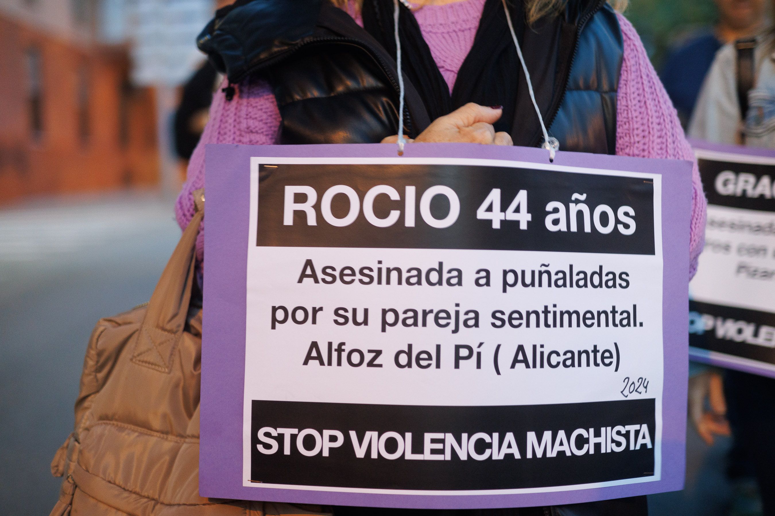 La manifestación por el 25N en Jerez