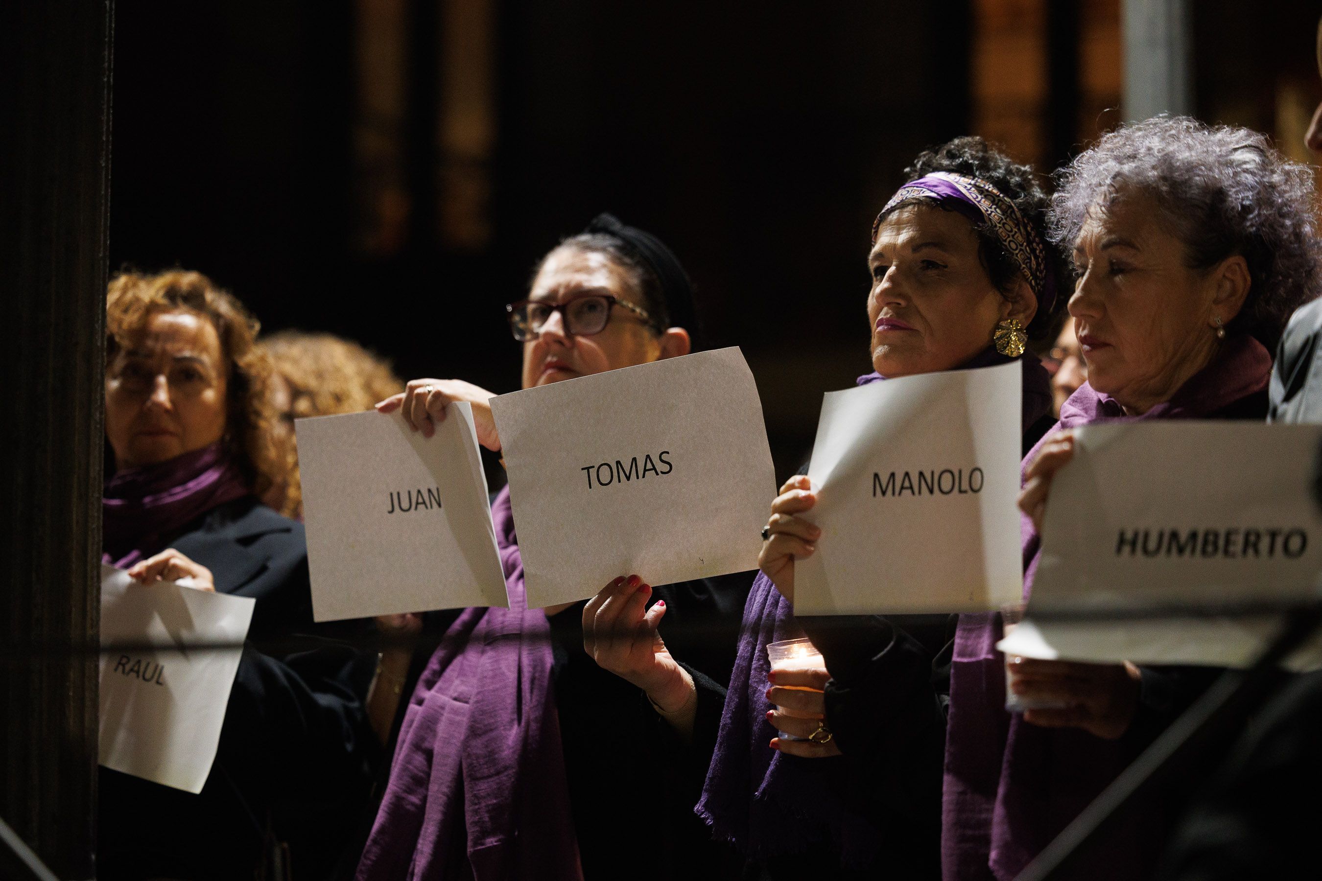 Una manifestación por el 25N en Jerez.