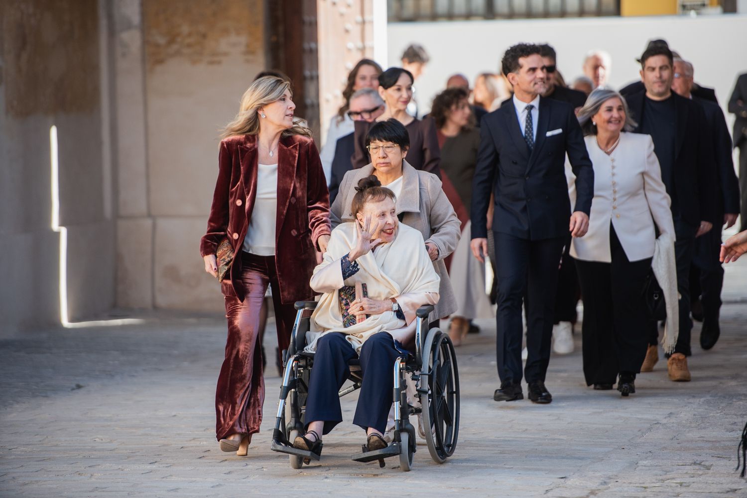Acto de entrega de las Medallas al Mérito en las Bellas Artes 2023, en la Antigua Fábrica de Artillería de Sevilla