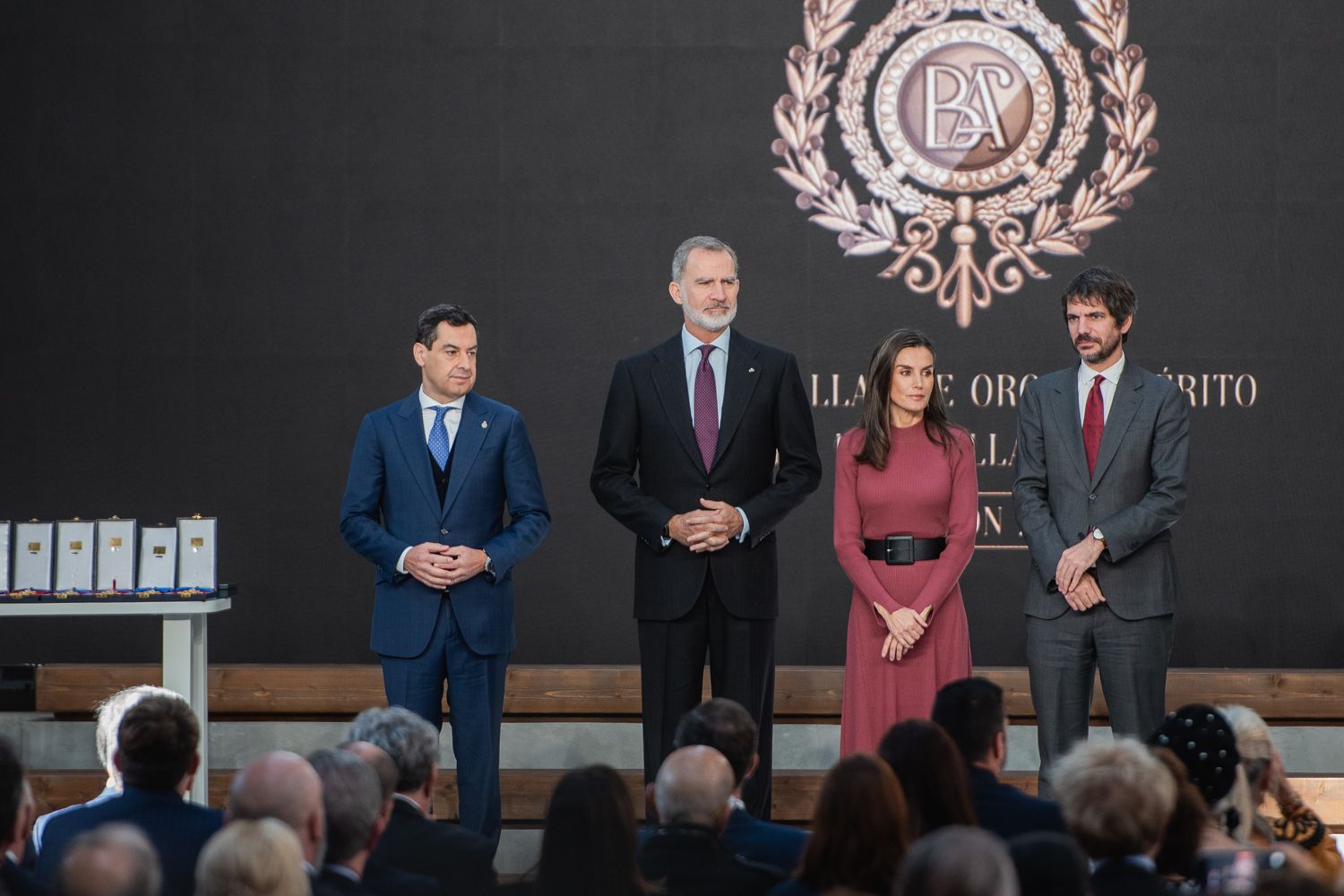 Acto de entrega de las Medallas al Mérito en las Bellas Artes 2023, en la Antigua Fábrica de Artillería de Sevilla