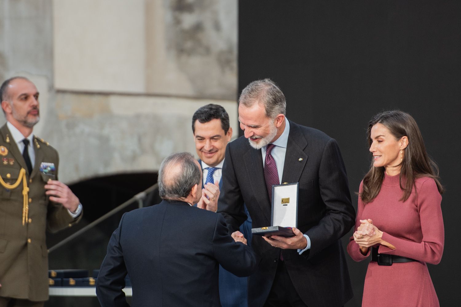 Acto de entrega de las Medallas al Mérito en las Bellas Artes 2023, en la Antigua Fábrica de Artillería de Sevilla