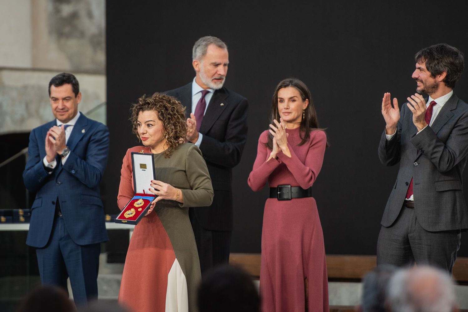 Acto de entrega de las Medallas al Mérito en las Bellas Artes 2023, en la Antigua Fábrica de Artillería de Sevilla