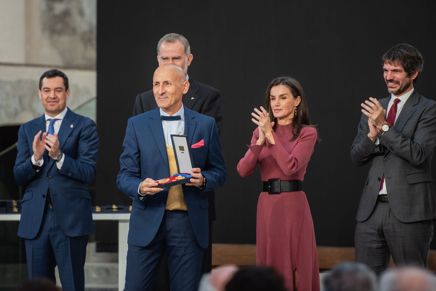 Acto de entrega de las Medallas al Mérito en las Bellas Artes 2023, en la Antigua Fábrica de Artillería de Sevilla